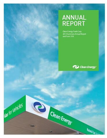 Annual Reports :: Clean Energy Fuels Corp. (CLNE)
